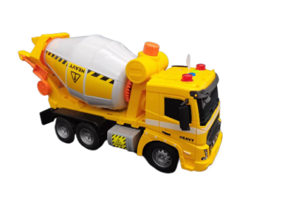 Автомобіль-бетоновоз інерційний зі світлом і звуком 1:16 в коробці
