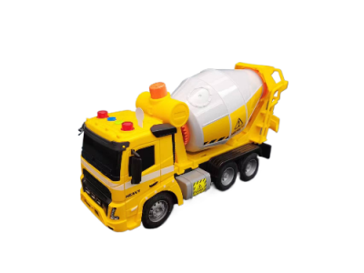 Автомобіль-бетоновоз інерційний зі світлом і звуком 1:16 в коробці