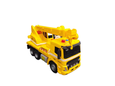 Автомобіль-кран інерційний зі світлом і звуком 1:16 в коробці