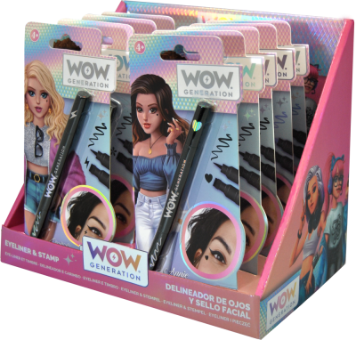 Підводка для очей+штампик в асорт. 5 видів