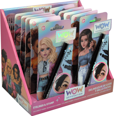 Підводка для очей+штампик в асорт. 5 видів