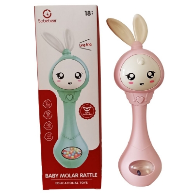 Іграшка розвиваюча, музична "Звірята" (Зайчик)