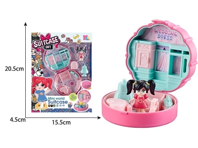 Ігровий набір для дівчаток "Весільний салон" (з лялькою)